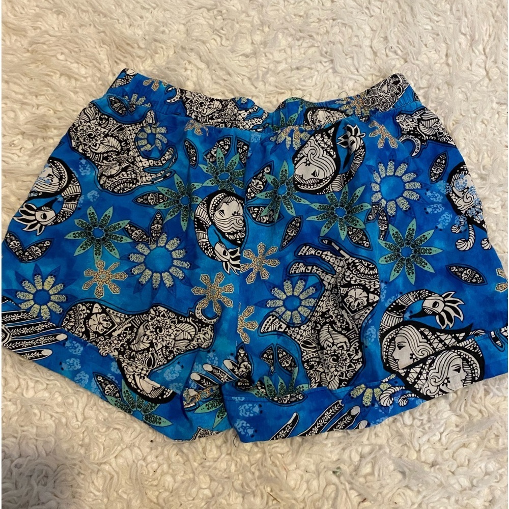 Sale $10 2for $15 BOLLYDOLL PAJAMA SHORT cotton rayon blend Small elephant S1
